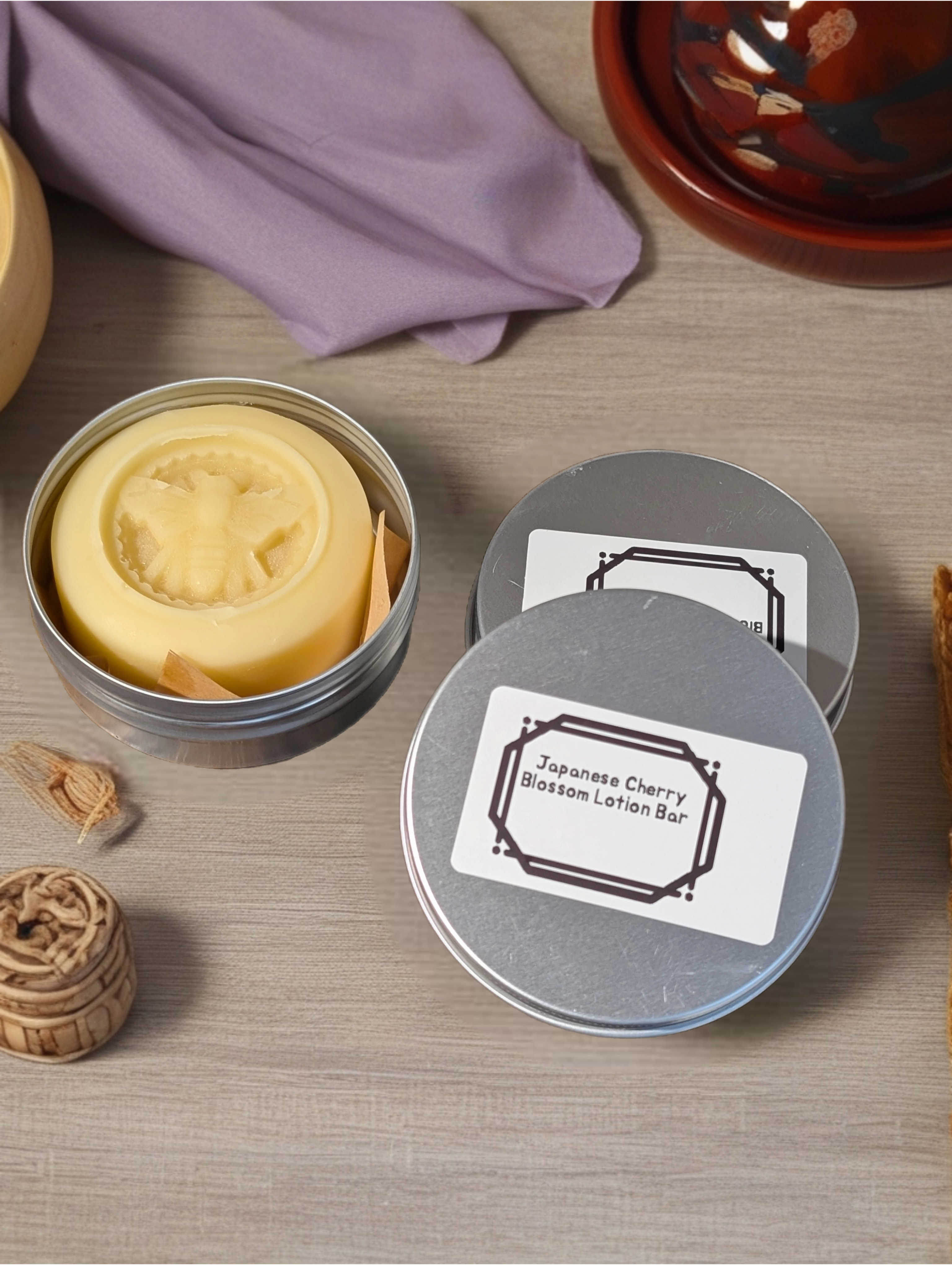 Japanese Cherry Blossom Lotion Bar image 0