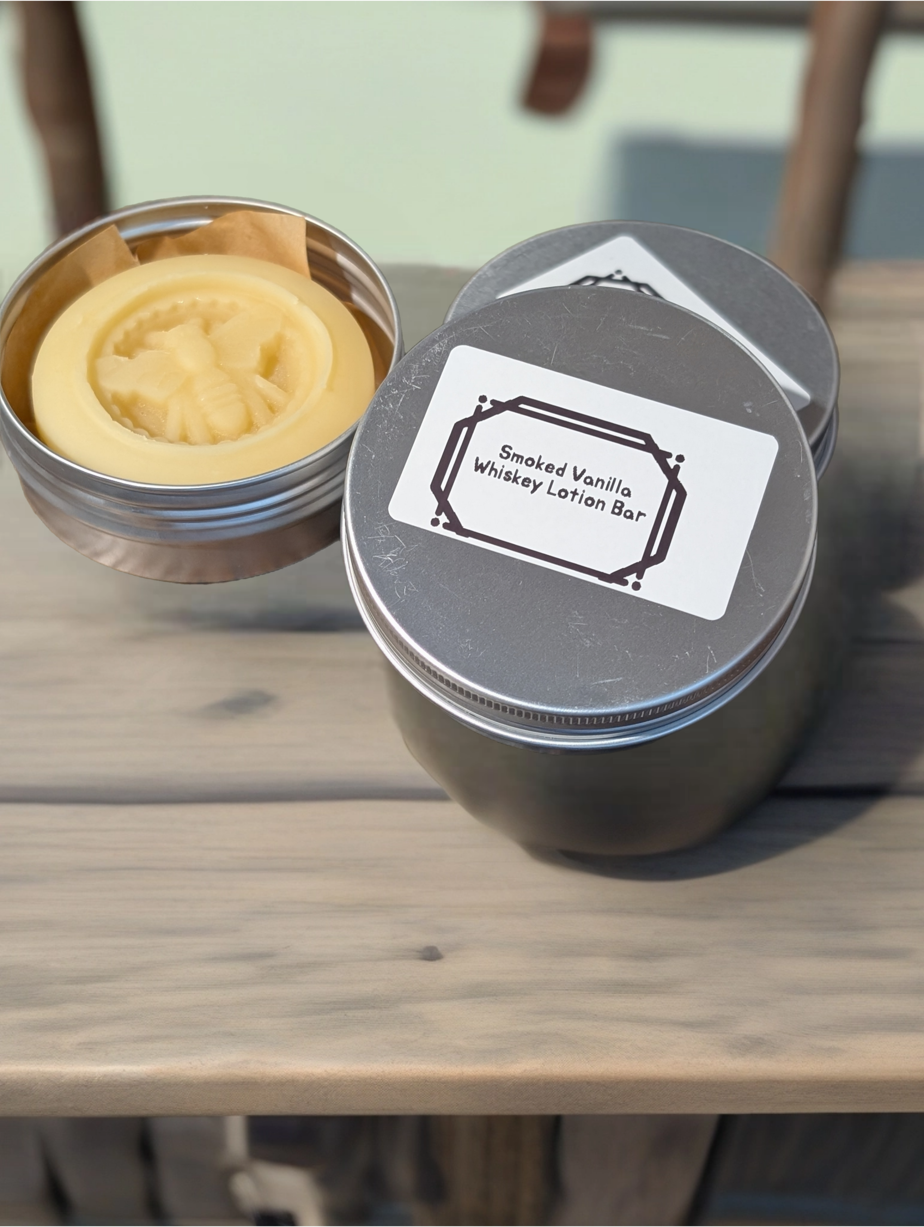 Smoked Vanilla Whiskey Lotion Bar image 0